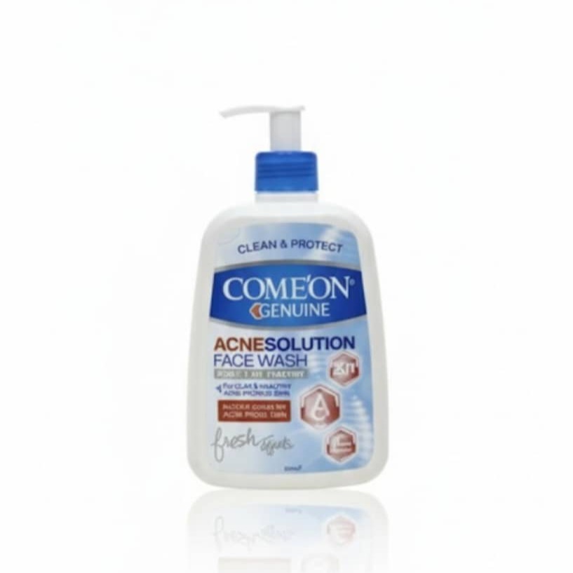 ژل شستشوی ضد آکنه کامان (COME'ON) مدل Acne Solution 1 ژل شستشوی ضد آکنه کامان